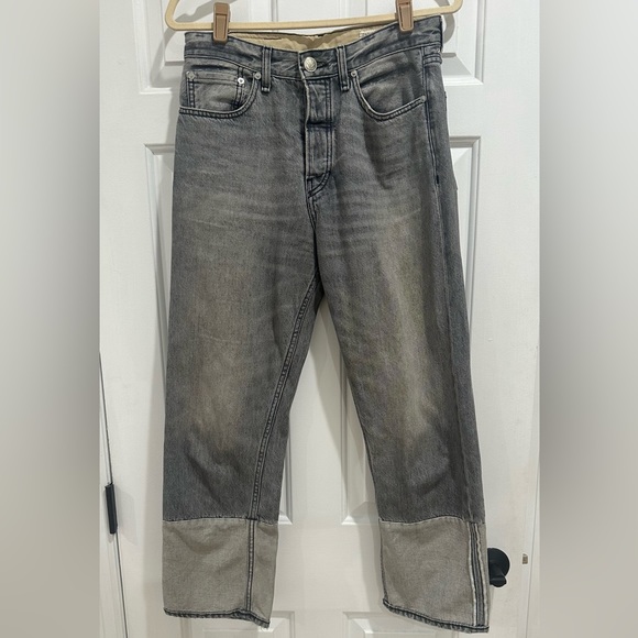 rag & bone Maya High Rise Ankle Straight Jeans - Picture 3 of 6